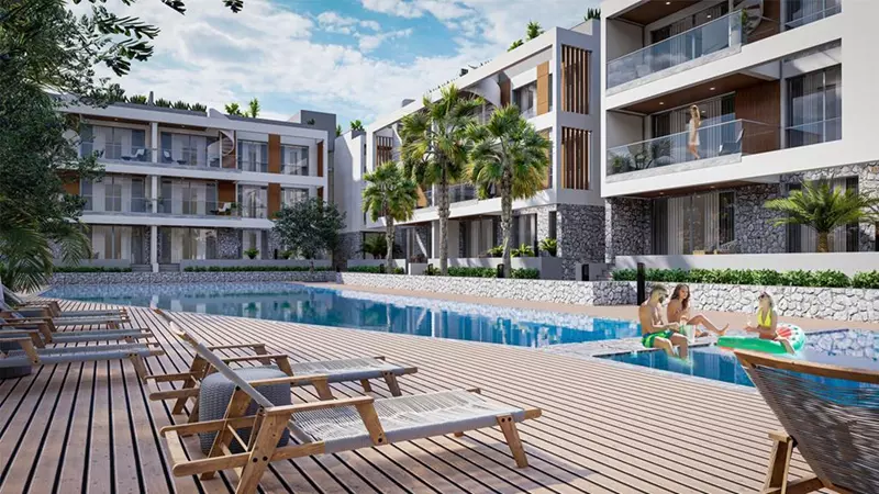 2+1 apartments at affordable prices in Northern Cyprus