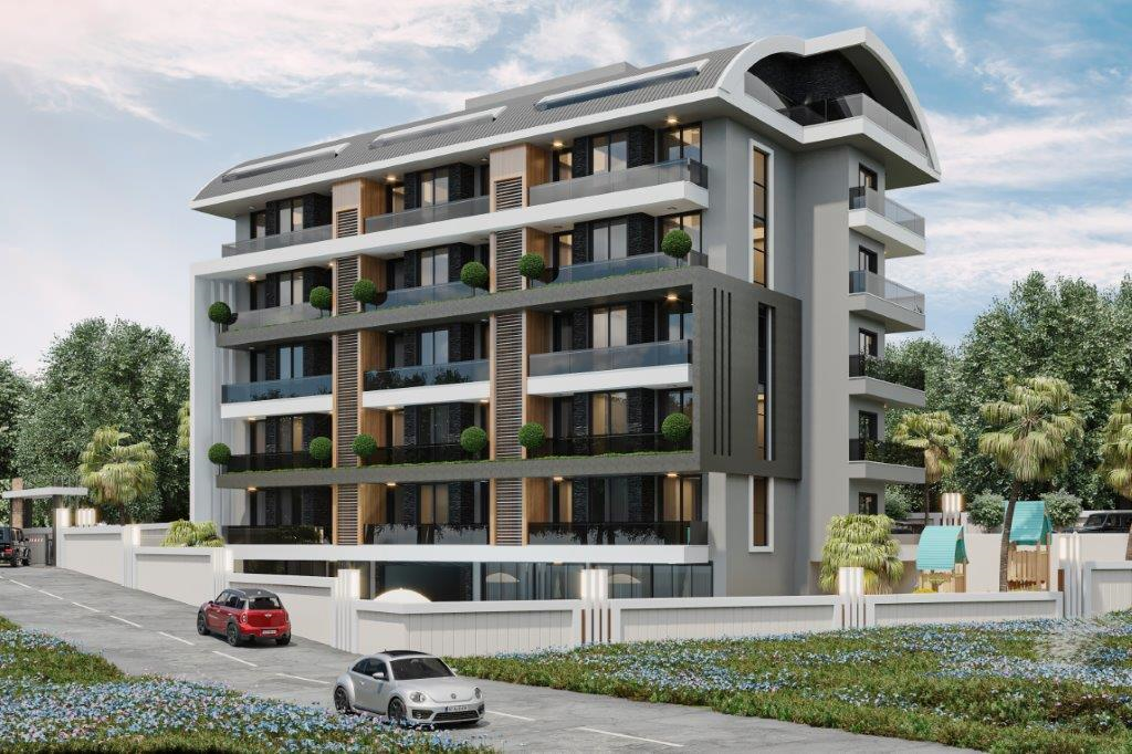 MODERN RESIDENCE WITH FACILITIES IN ALANYA FOR SALE
