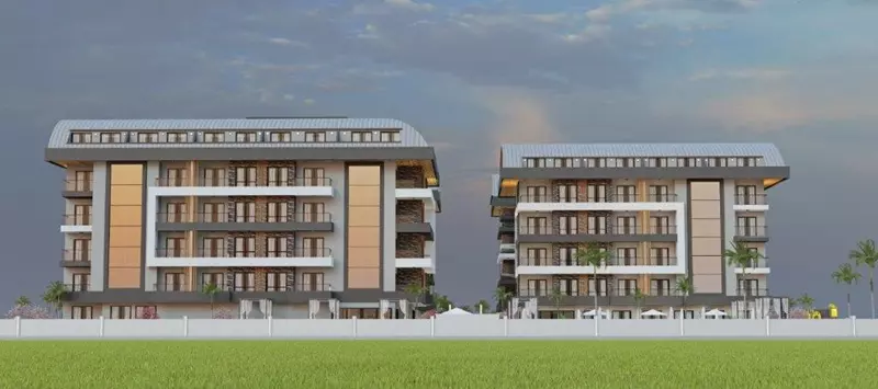 For sale new apartments of different layouts with the possibility, Oba district, Alanya