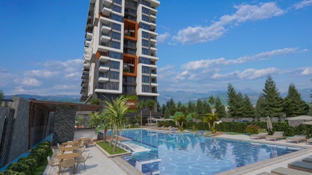 High floor ultra luxury complex within walking distance to the sea in Mahmutlar , Alanya